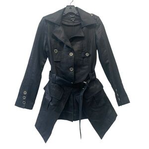 NWT Faith Connexion Genesis Coated Linen Jacket XS